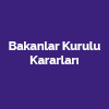 Bakanlar Kurulu Kararları